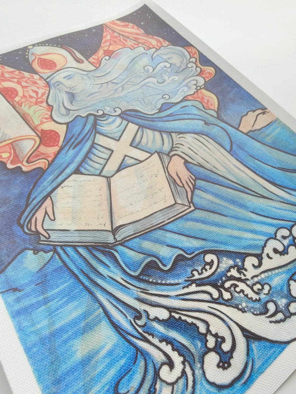 The Popess — Veiled Presence Art Print