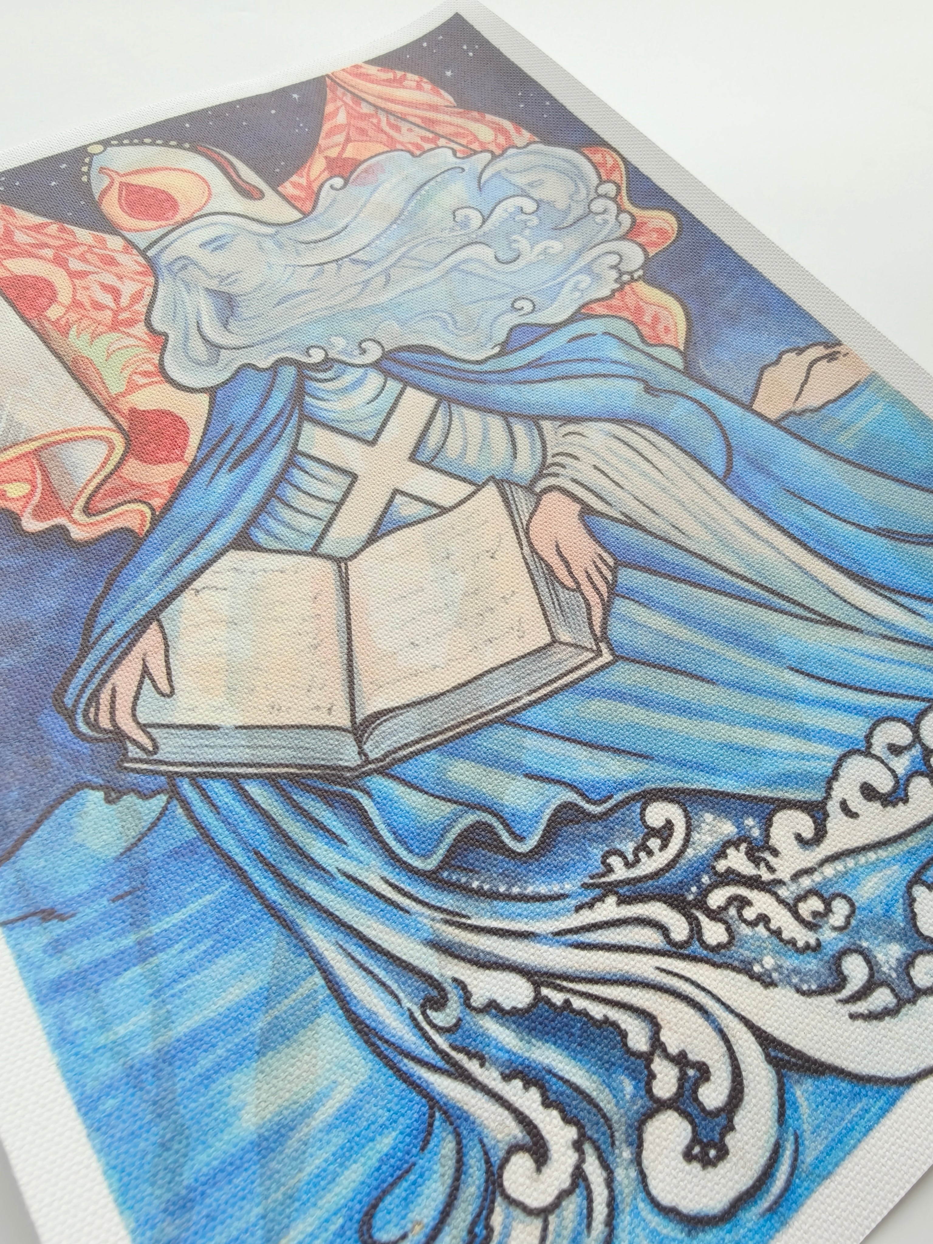 The Popess — Veiled Presence Art Print