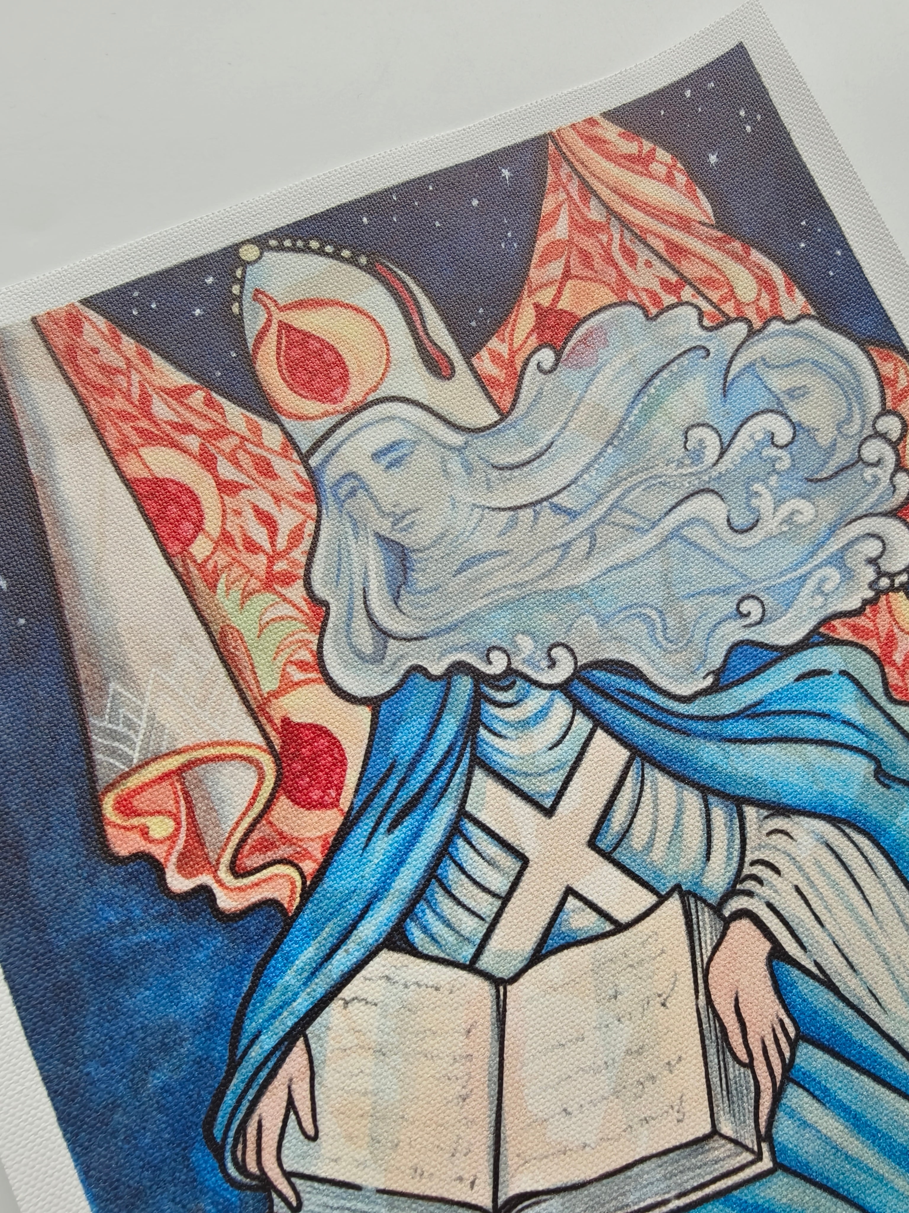 The Popess — Veiled Presence Art Print